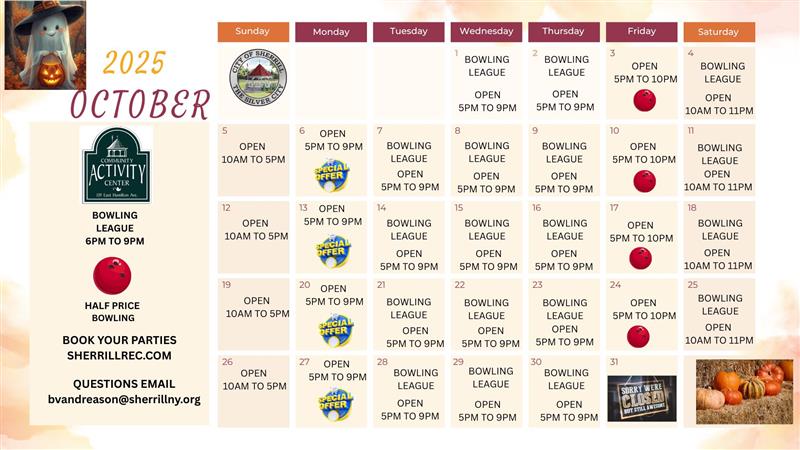 OCTOBER HOURS