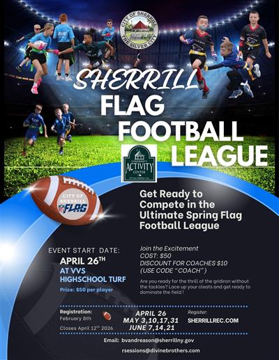 SPRING NFL FLAG FOOTBALL